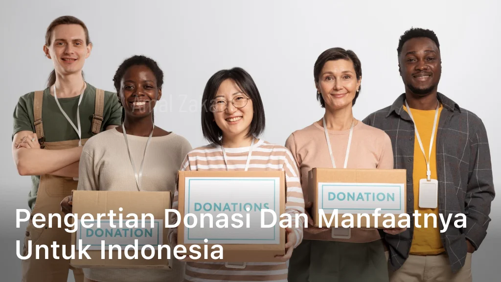Pengertian Donasi dan Manfaatnya untuk Indonesia