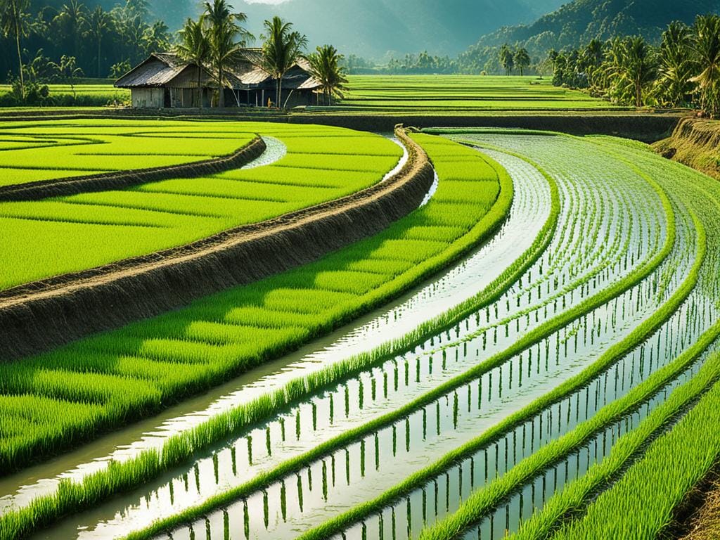 sistem irigasi pertanian