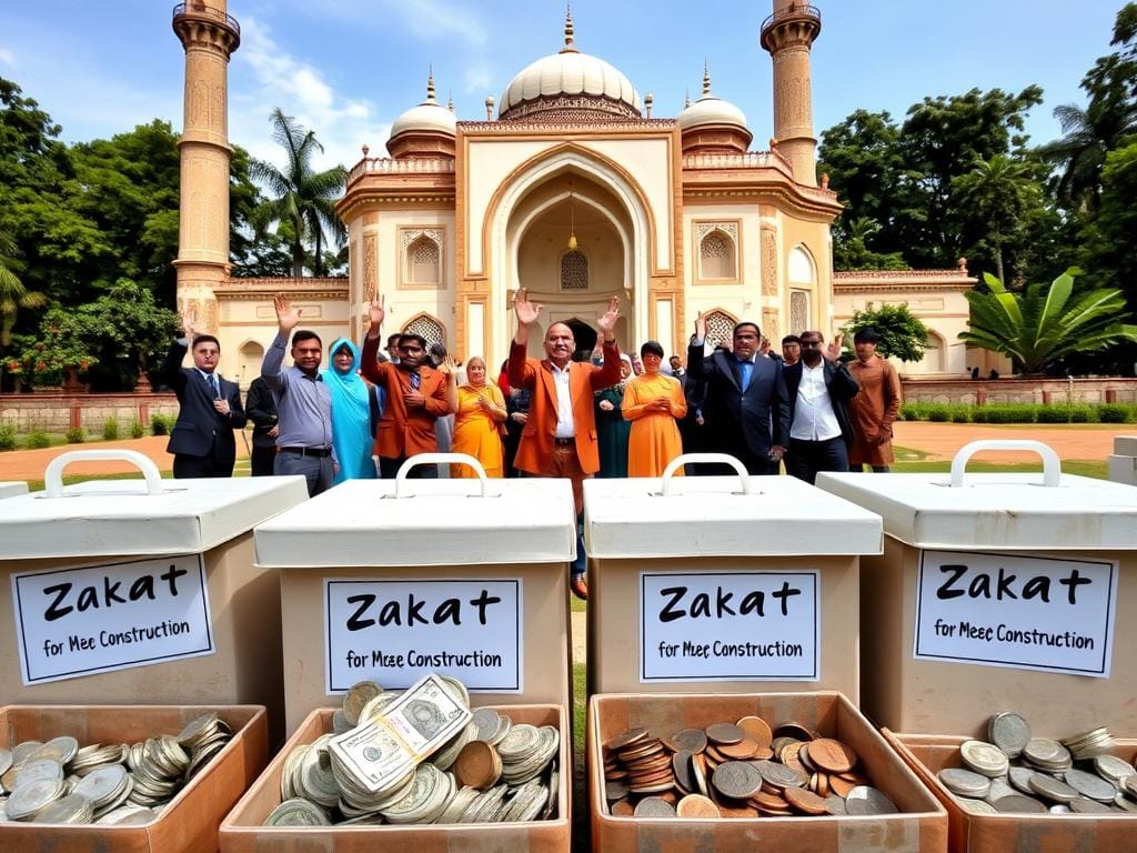 pembangunan masjid dengan zakat