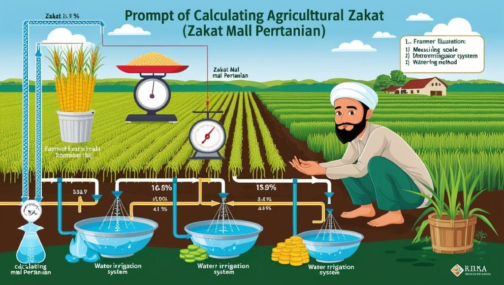 Cara Menghitung Zakat Mal Pertanian dengan Mudah dan Tepat