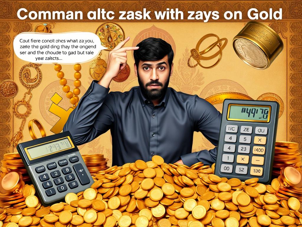 kesalahan membayar zakat emas