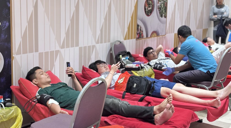 Kegiatan Donor Darah Rumah Berkat dan Rumah Sosial Ke-7 di Mal Taman Anggrek