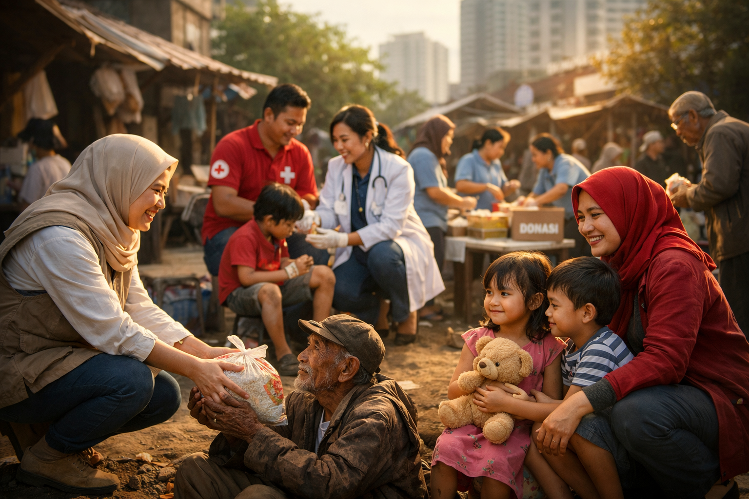 Aksi Amal dan Manfaatnya bagi Kehidupan Sosial