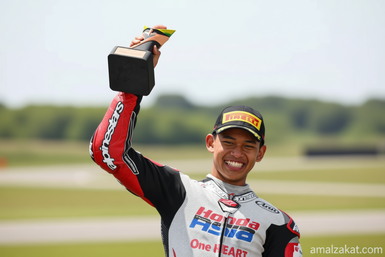 Kunjungan Penting: Veda Ega posisi ketiga klasemen usai capai podium GP Brasil