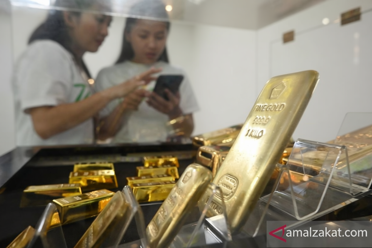 Harga emas UBS Rp3,113 juta/gr – Galeri24 Rp3,098 juta/gr Kamis pagi