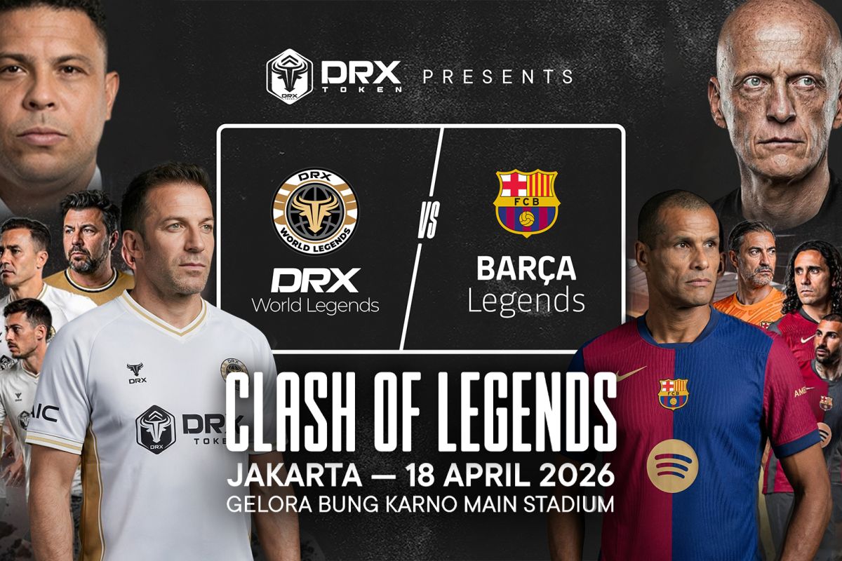 Kunjungan Penting: Clash of Legends dekatkan penggemar dan legenda sepak bola dunia