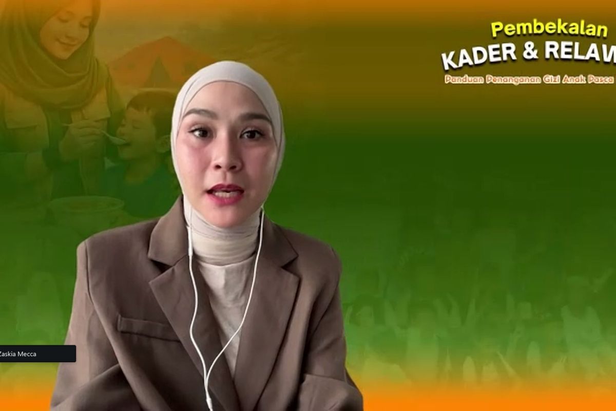 Program Terbaru: PP Aisyiyah dan Zaskia Adya Mecca edukasi gizi untuk daerah bencana