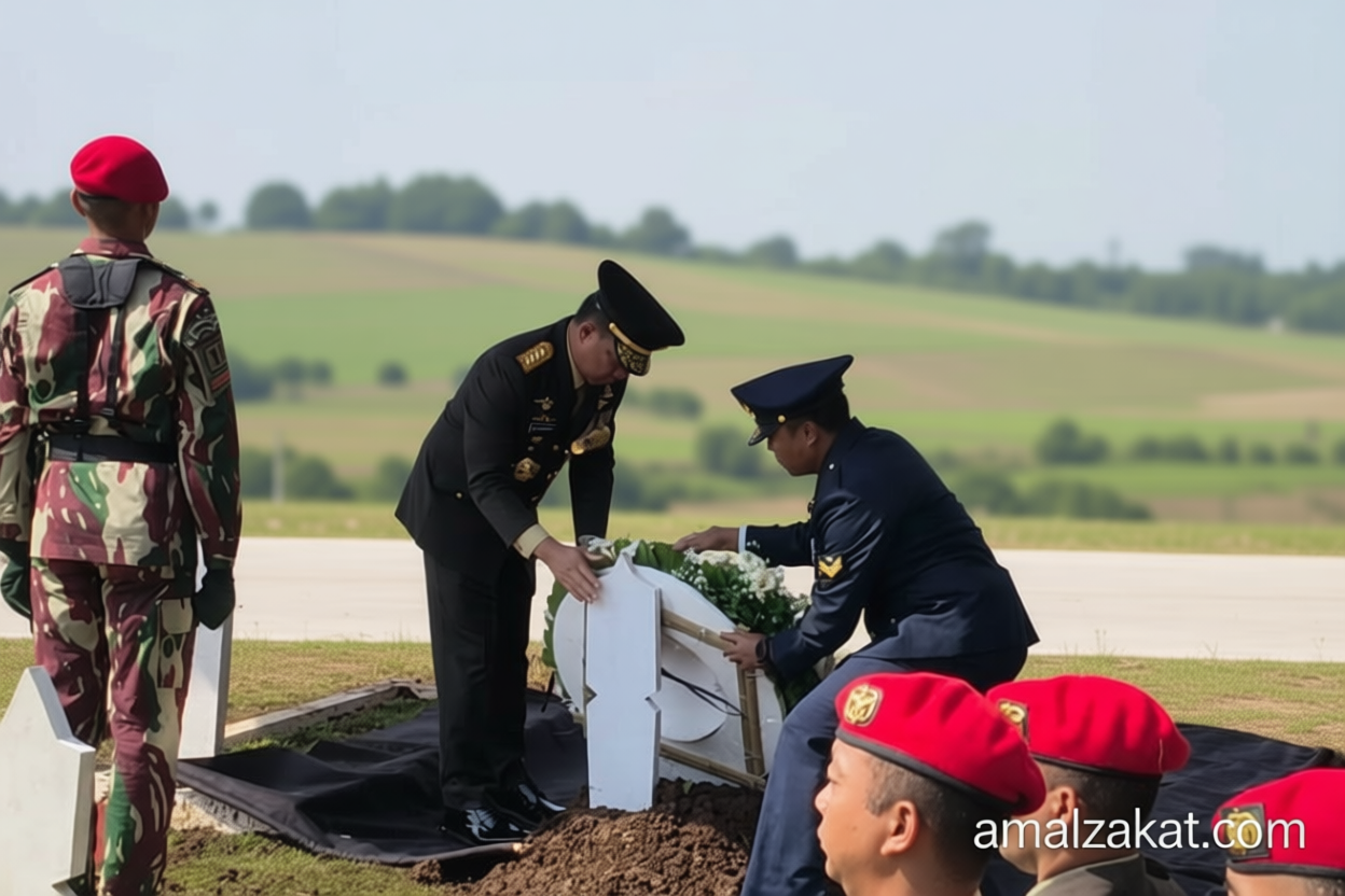Kunjungan Penting: Panglima TNI pimpin prosesi pemakaman Mayor Zulmi di TMP Cikutra