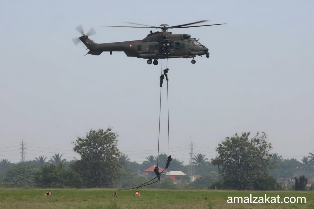 TNI AU asah kemampuan pilot heli lewat latihan misi tempur dan OMSP