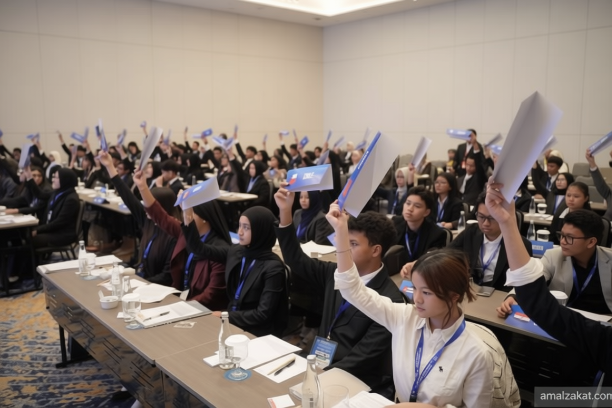 Pembahasan Penting: 200 siswa belajar berdiplomasi pada AYIMUN Presents Al-Muhajirien MUN