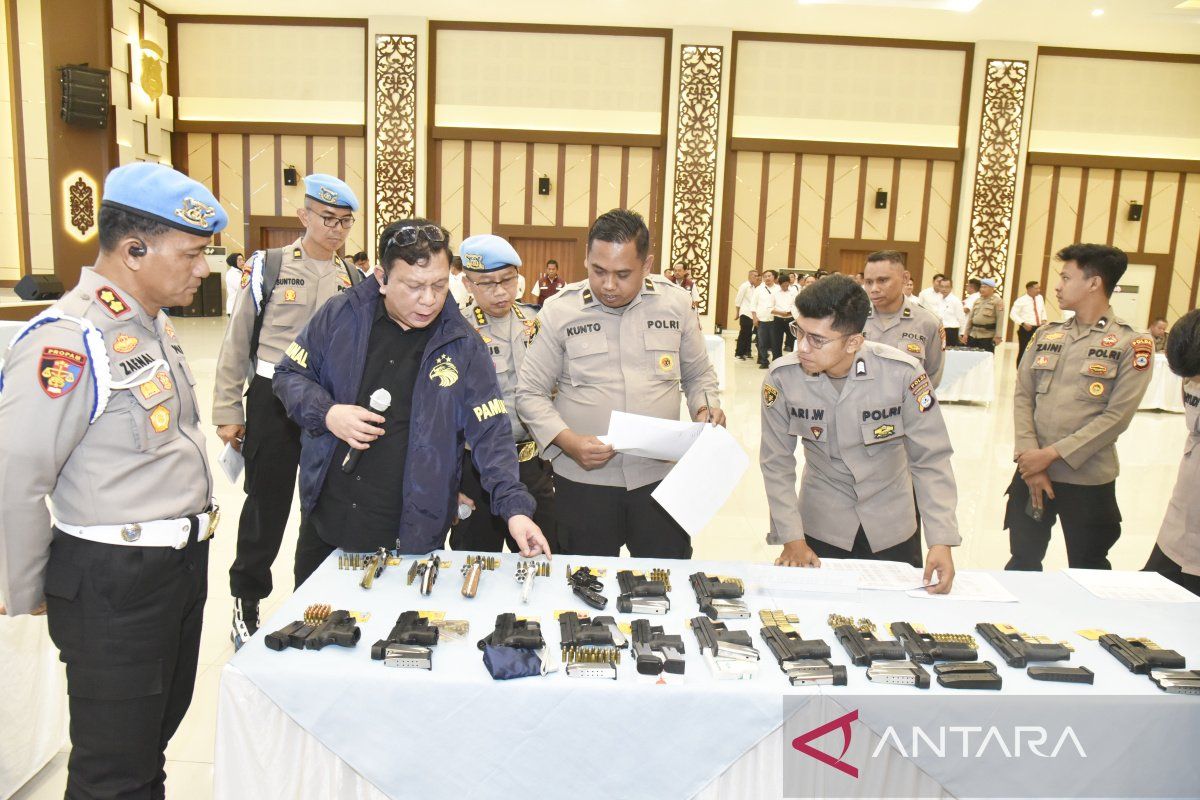 Propam Polri cek 10 ribu senpi milik personel Polda Kalsel