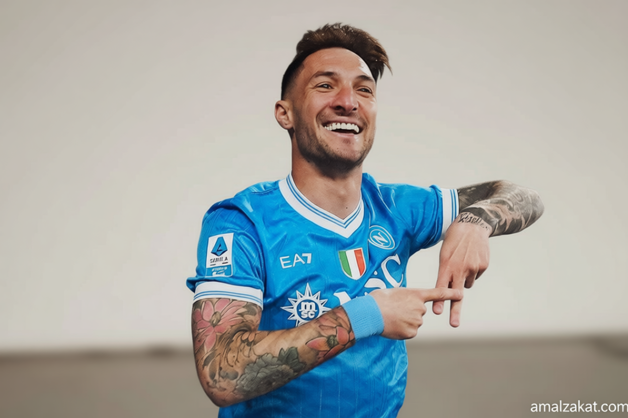Matteo Politano bawa Napoli kalahkan AC Milan