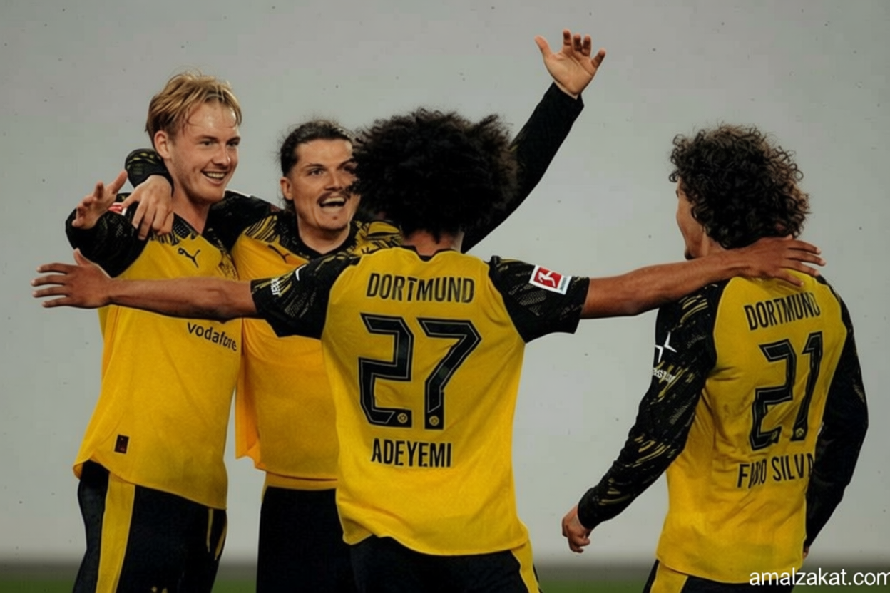 Dortmund kalahkan Stuttgart berkat dua gol masa injury