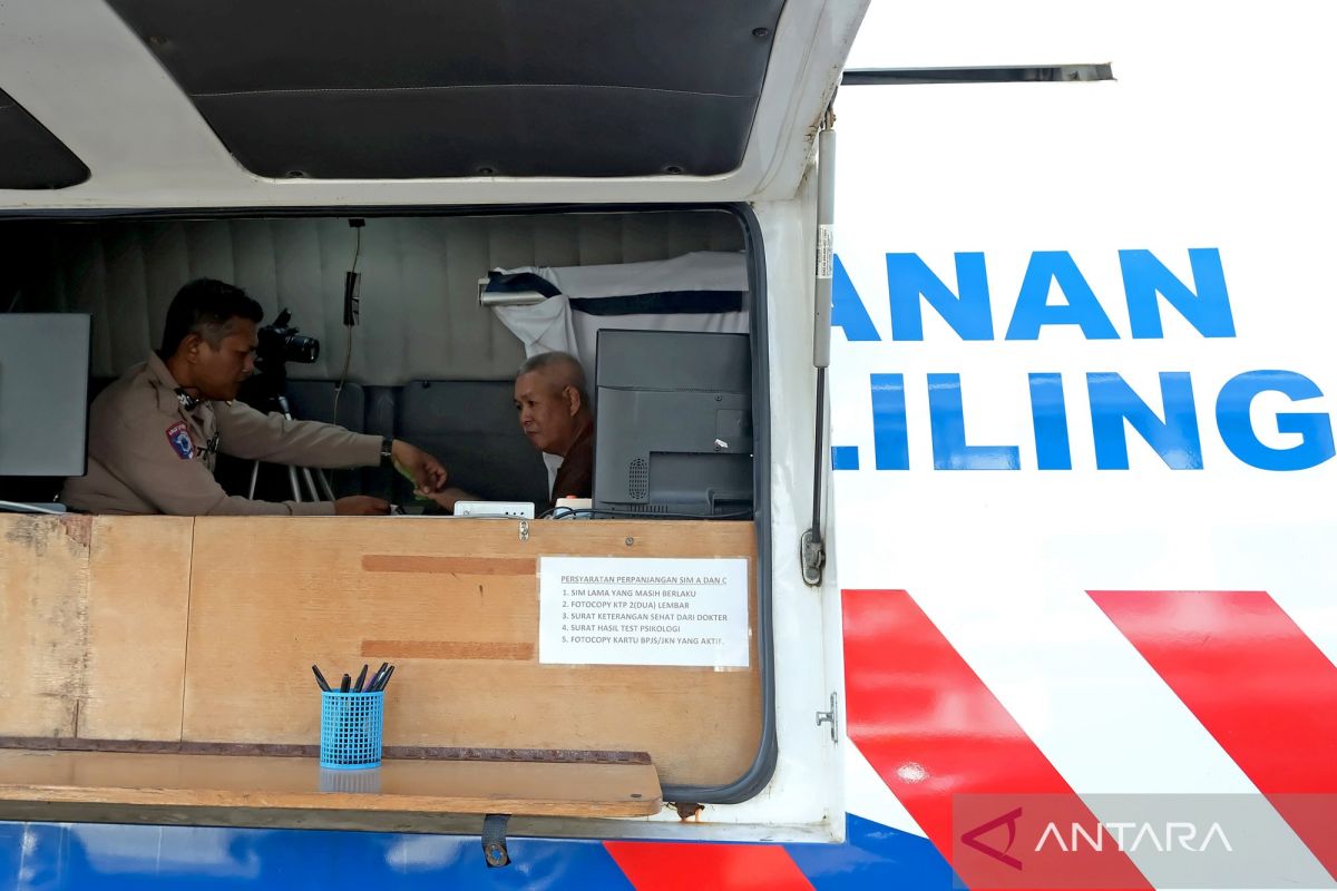 Rabu – layanan SIM keliling tersedia di lima lokasi DKI Jakarta