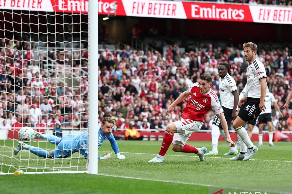 Arsenal bekuk Fulham 3-0 – jaga asa peluang juara Liga Inggris