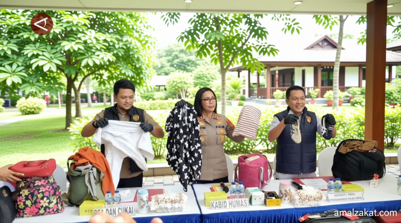 Polda Kepri sita ratusan barang bekas selundupan dari Singapura
