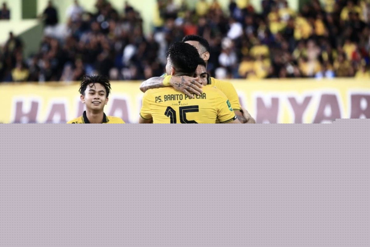 Facing Challenges: Cukur Persipal 8-3, Barito Putera tetap gagal promosi ke Super League