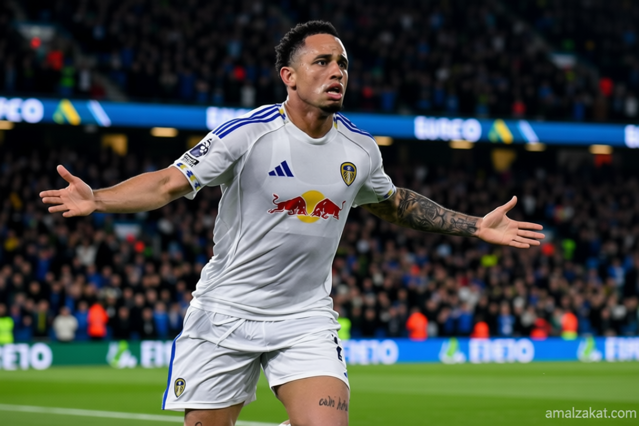 Leeds United jauhi zona degradasi setelah tekuk Burnley 3-1