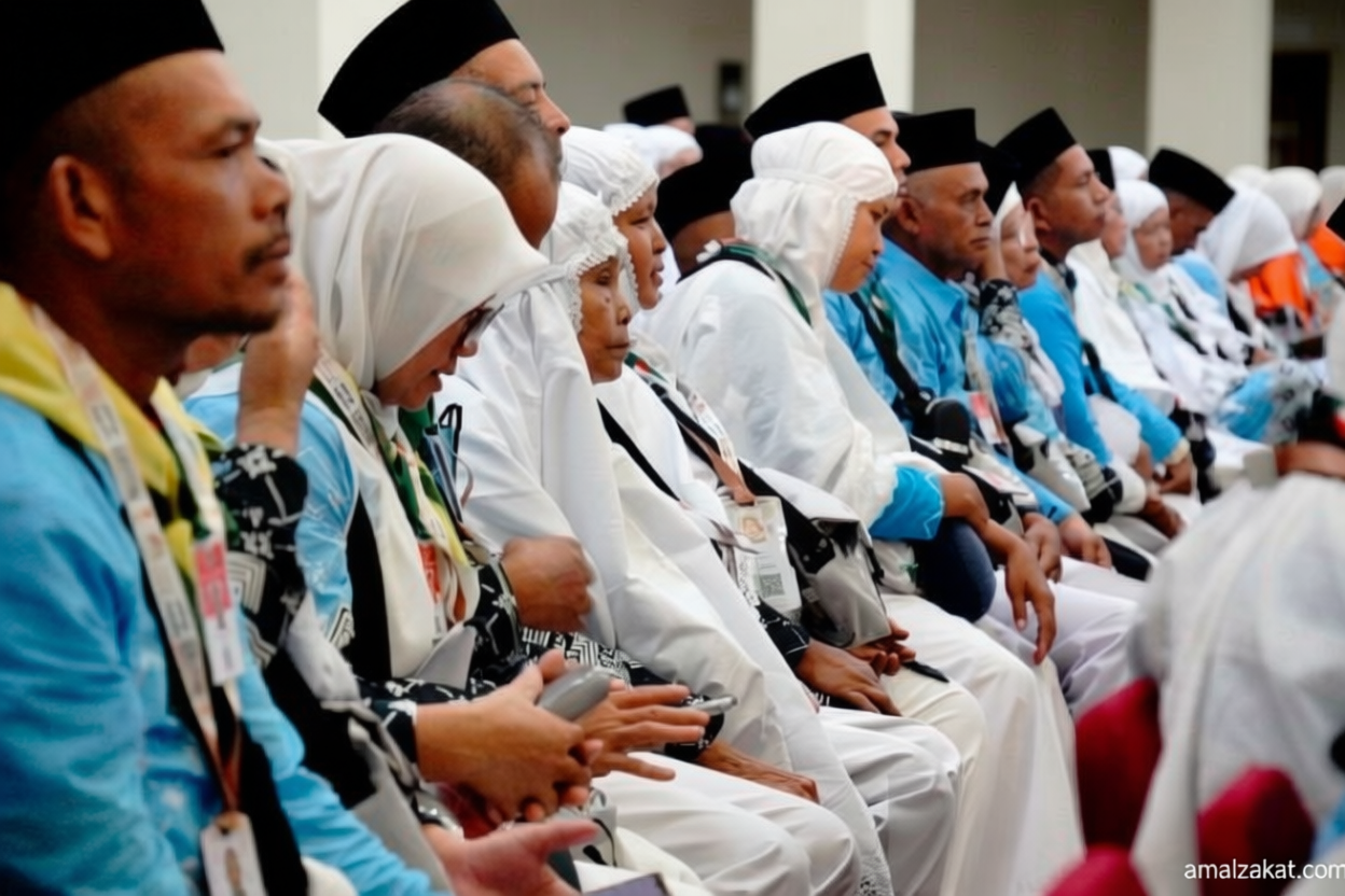 Key Issue: PPIH Medan: dua calon haji disuntik vaksin polio berangkat kloter 17