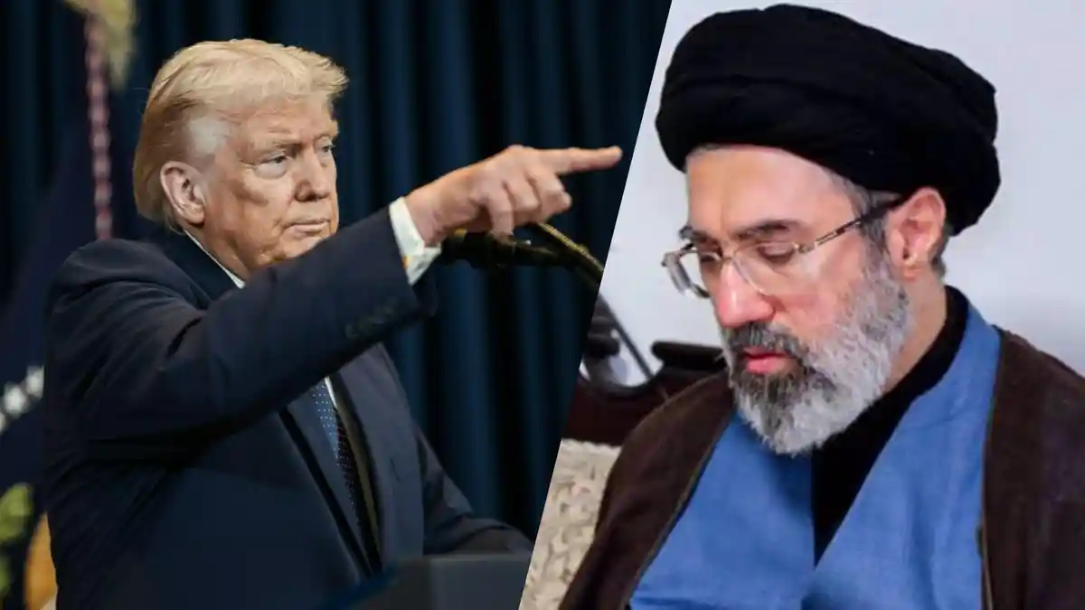Donald-T1rump-dan-M1ojtaba-K1hamenei