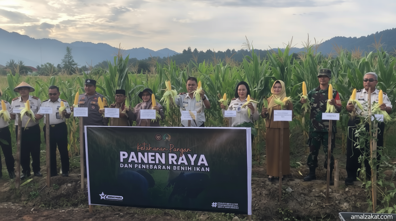 Panen raya jagung – cara Lapas Perempuan Palu upayakan ketahanan pangan