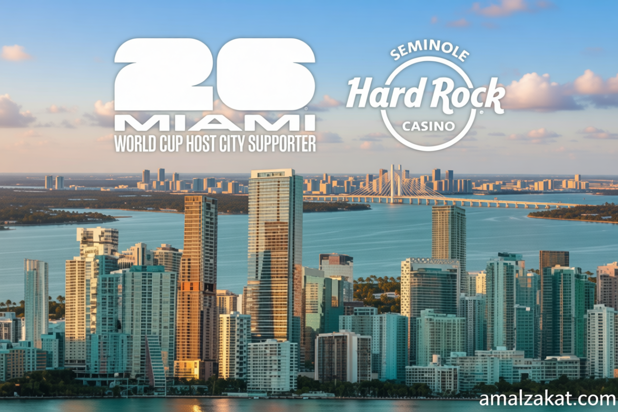 Key Strategy: Seminole Hard Rock Casino Terpilih Sebagai Miami World Cup 2026™ Host City Supporter Resmi