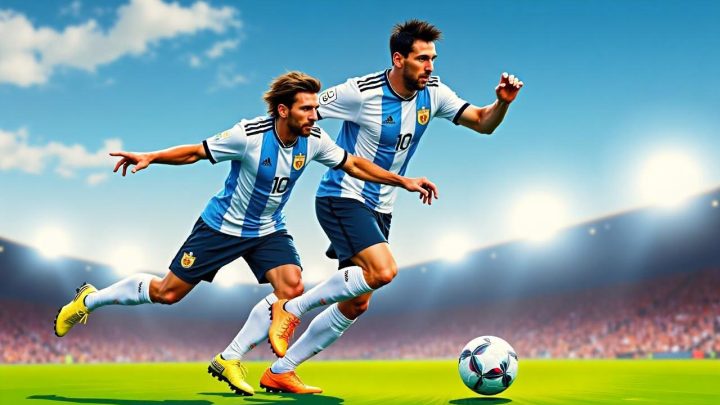 Special Plan: Hasil Babak I: Messi Cetak Gol, Argentina Unggul