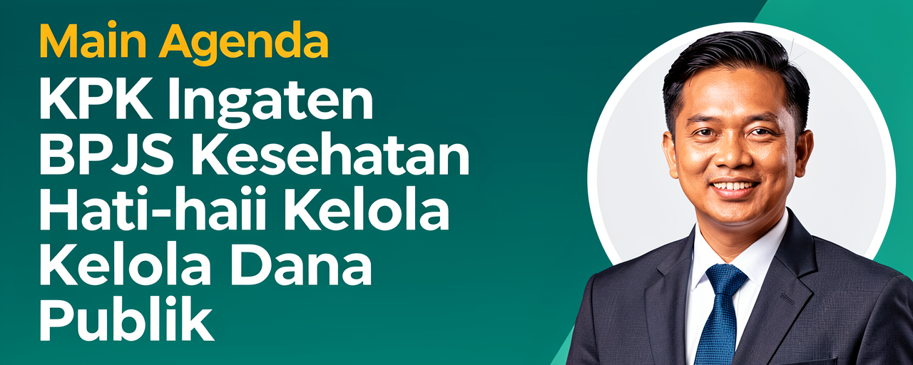 KPK Ingatkan BPJS Kesehatan Hati-hati Kelola Dana Publik
