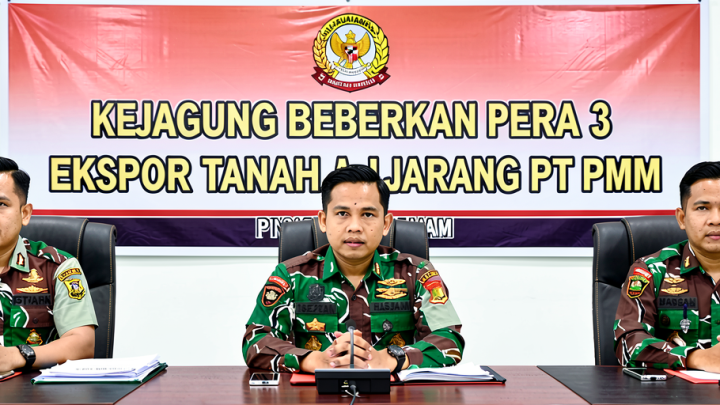 Kejagung Beberkan Peran 3 Tersangka Ekspor Tanah Jarang PT PMM