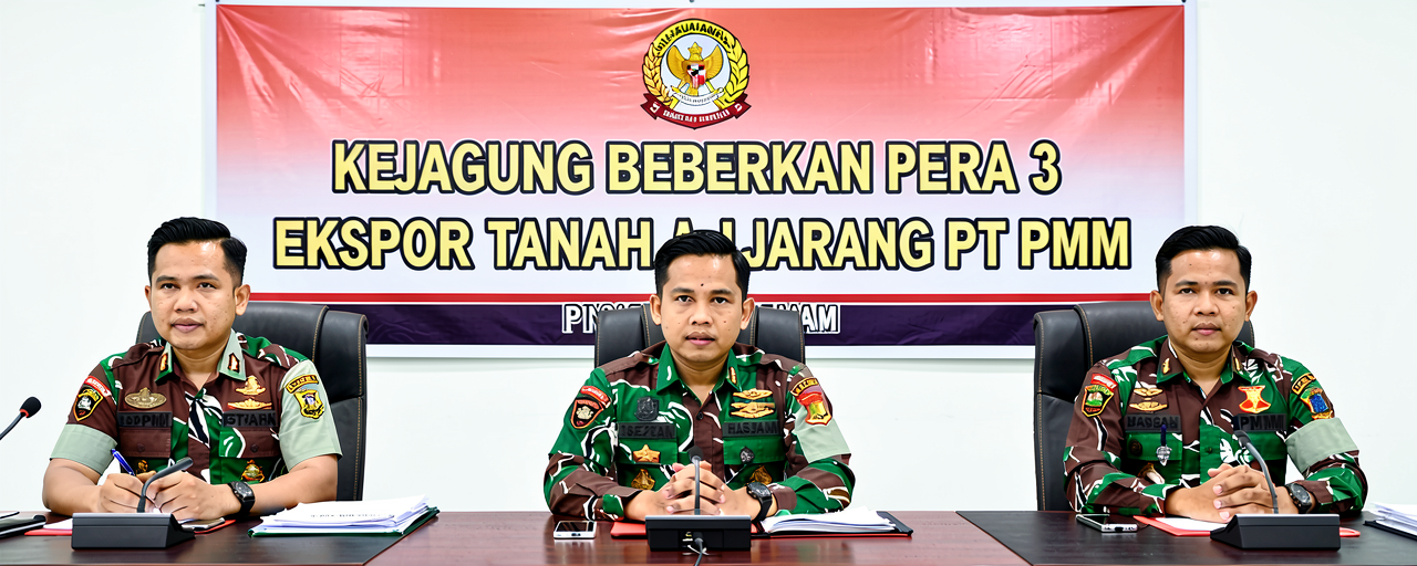 Kejagung Beberkan Peran 3 Tersangka Ekspor Tanah Jarang PT PMM