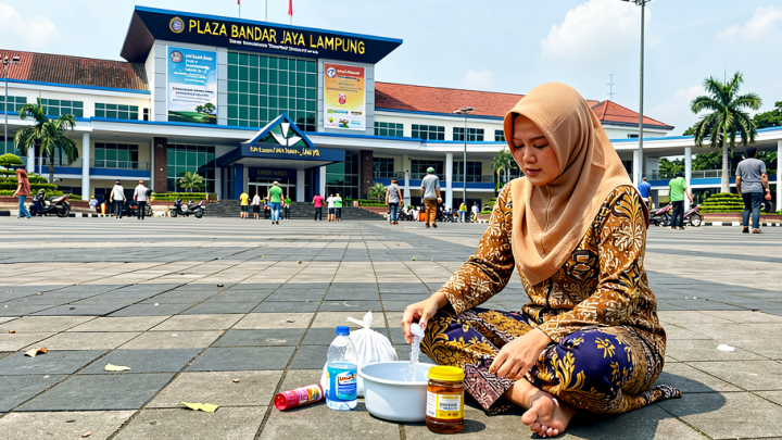 Main Agenda: Viral Wanita Berdaster Buang Air Besar di Plaza Bandar Jaya Lampung