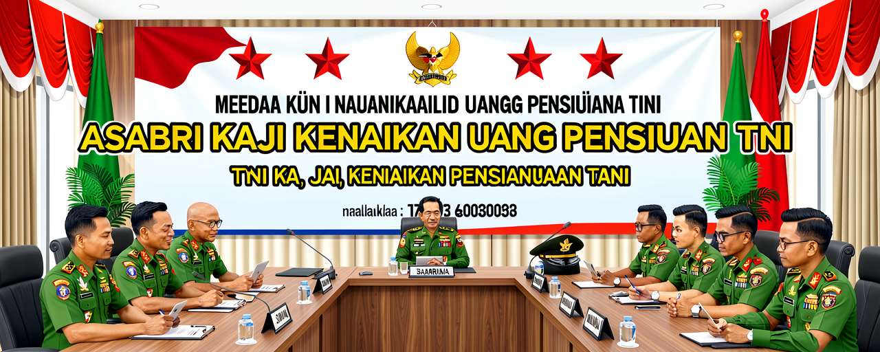 Asabri Kaji Kenaikan Uang Pensiunan TNI
