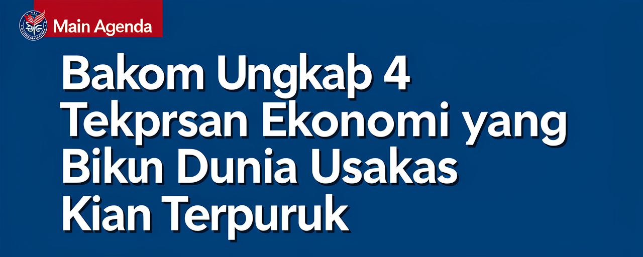 Bakom Ungkap 4 Tekanan Ekonomi yang Bikin Dunia Usaha Kian Terpuruk