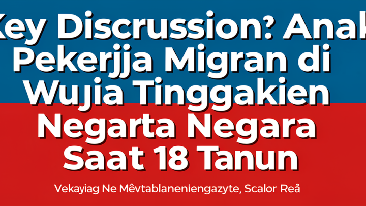 Key Discussion: Anak Pekerja Migran di Rusia Wajib Tinggalkan Negara Saat 18 Tahun