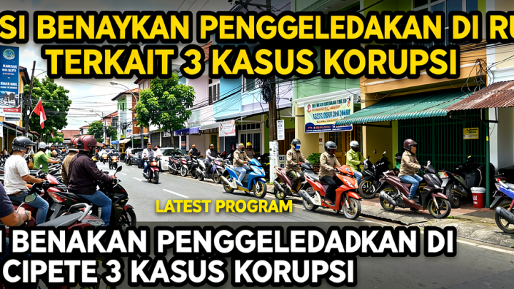 Latest Program: Polisi Benarkan Penggeledahan di Ruko Cipete Terkait 3 Kasus Korupsi