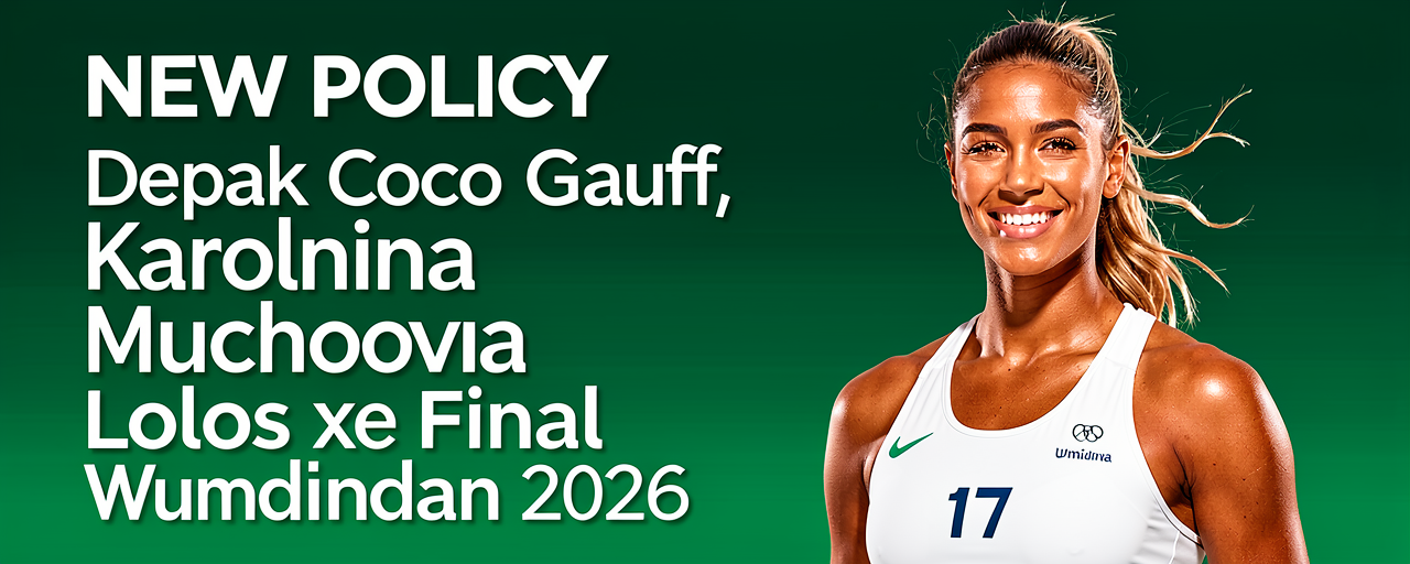 Depak Coco Gauff, Karolina Muchova Lolos ke Final Wimbledon 2026
