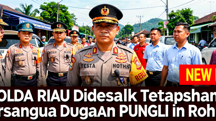 New Policy: Polda Riau Didesak Tetapkan Tersangka Dugaan Pungli di Rohul