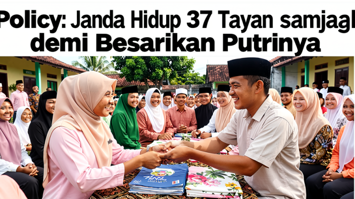 New Policy: Janda Ini Hidup 37 Tahun sebagai Pria demi Besarkan Putrinya
