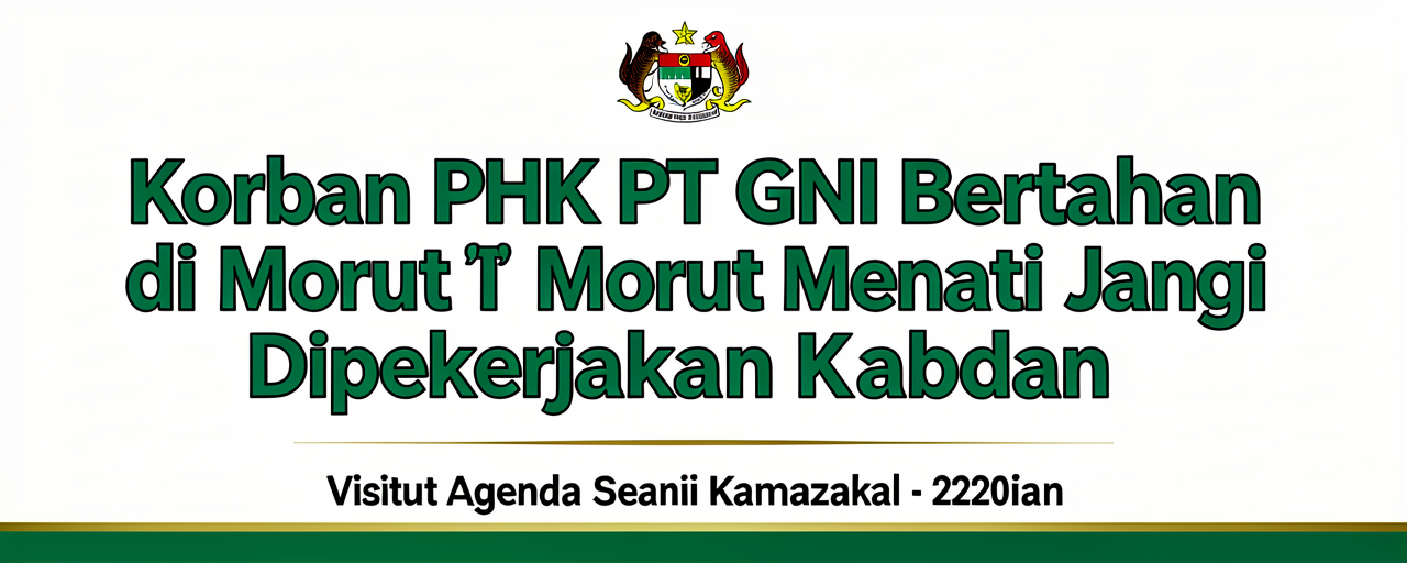 Korban PHK PT GNI Bertahan di Morut Menanti Janji Dipekerjakan Kembali
