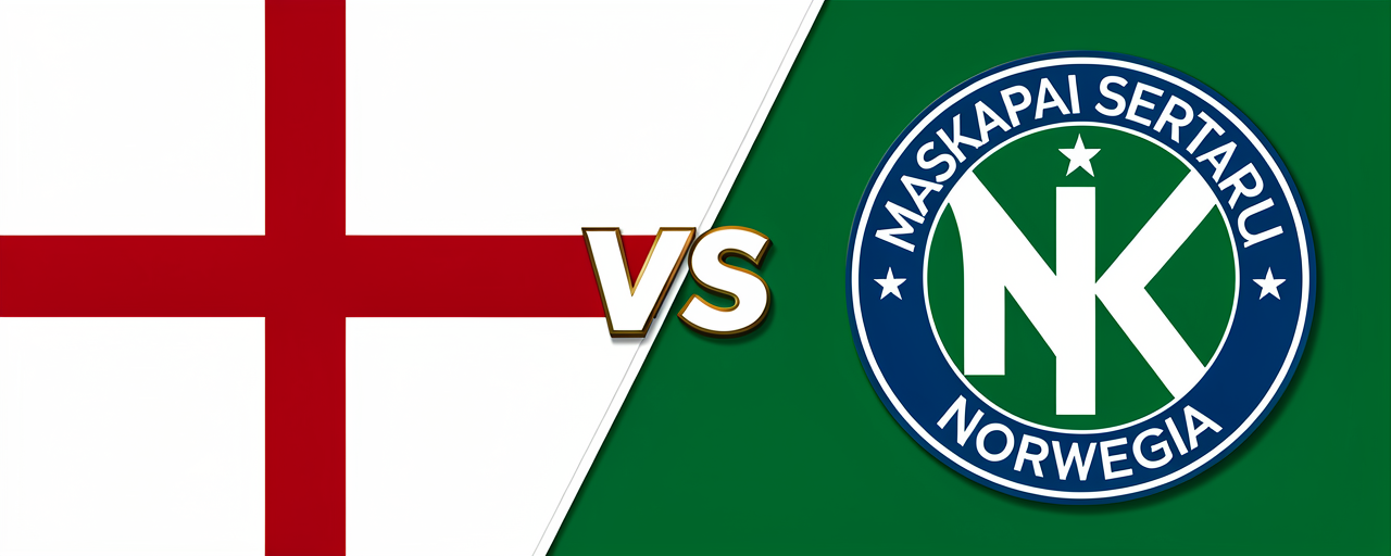 Inggris vs Norwegia, 2 Maskapai Saling Bertaruh Tukar Logo