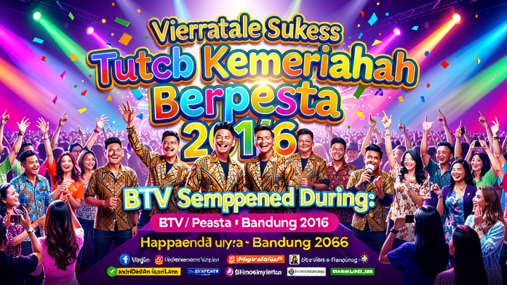 What Happened During: Vierratale Sukses Tutup Kemeriahan BTV Semesta Berpesta Bandung 2026