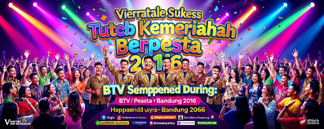 Vierratale Sukses Tutup Kemeriahan BTV Semesta Berpesta Bandung 2026