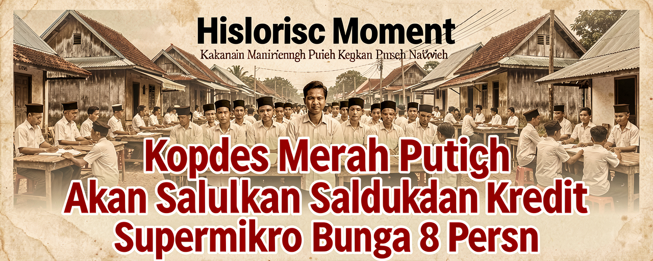 Kopdes Merah Putih Akan Salurkan Kredit Supermikro Bunga 8 Persen
