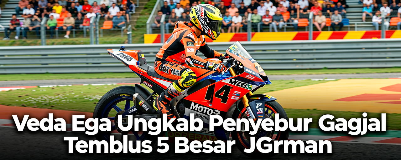 Veda Ega Ungkap Penyebab Gagal Tembus 5 Besar Moto3 Jerman