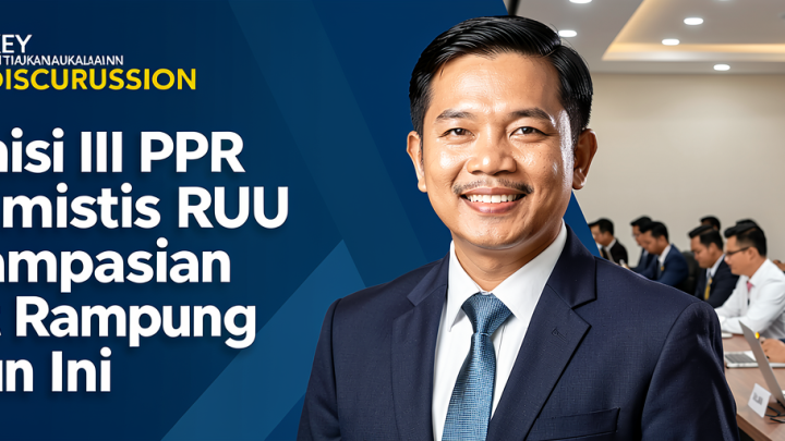 Key Discussion: Komisi III DPR Optimistis RUU Perampasan Aset Rampung Tahun Ini