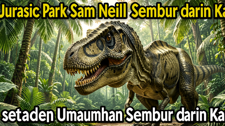 Announced: Aktor Jurassic Park Sam Neill Wafat setelah Umumkan Sembuh dari Kanker