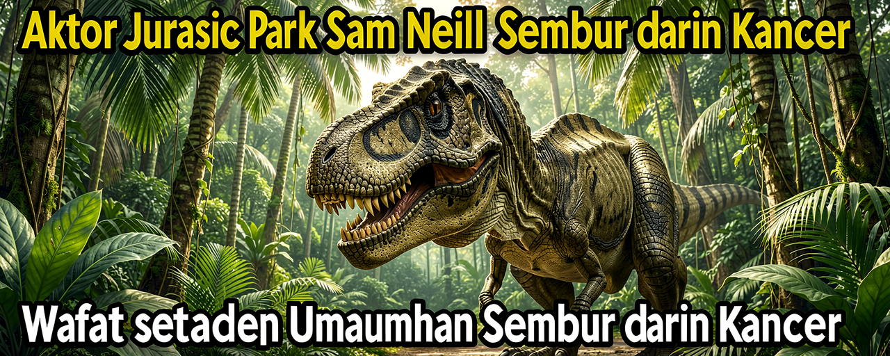 Aktor Jurassic Park Sam Neill Wafat setelah Umumkan Sembuh dari Kanker