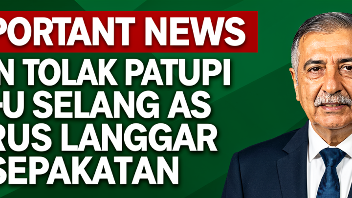 Important News: Iran Tolak Patuhi MoU Selama AS Terus Langgar Kesepakatan