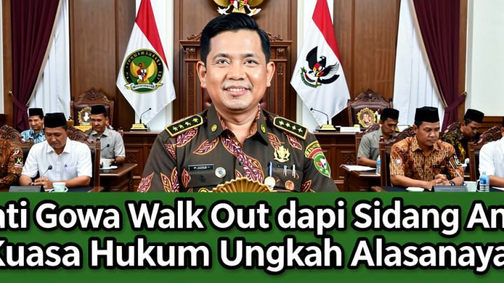 Topics Covered: Bupati Gowa Walk Out dari Sidang Angket, Kuasa Hukum Ungkap Alasannya