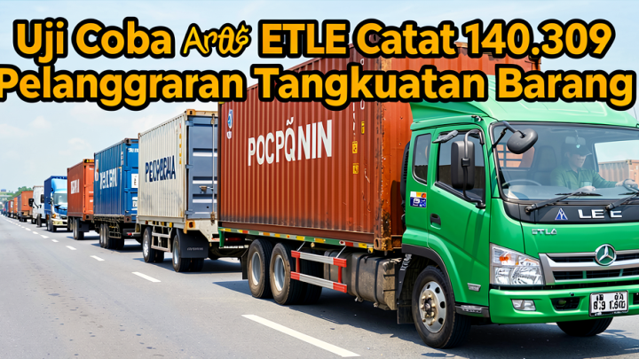 Latest Program: Uji Coba ETLE Catat 140.309 Pelanggaran Truk Angkutan Barang